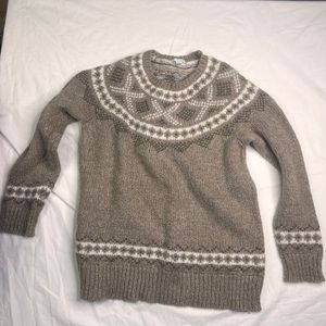 J Jill Sweater Womens Cable Knit Wool Blend Ladies Sz S A030623